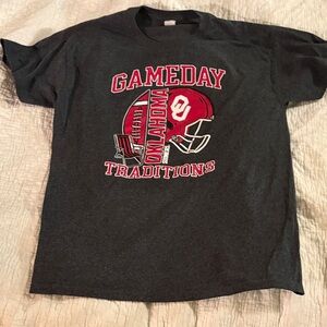 Hanes Gameday Traditions Black T-Shirt